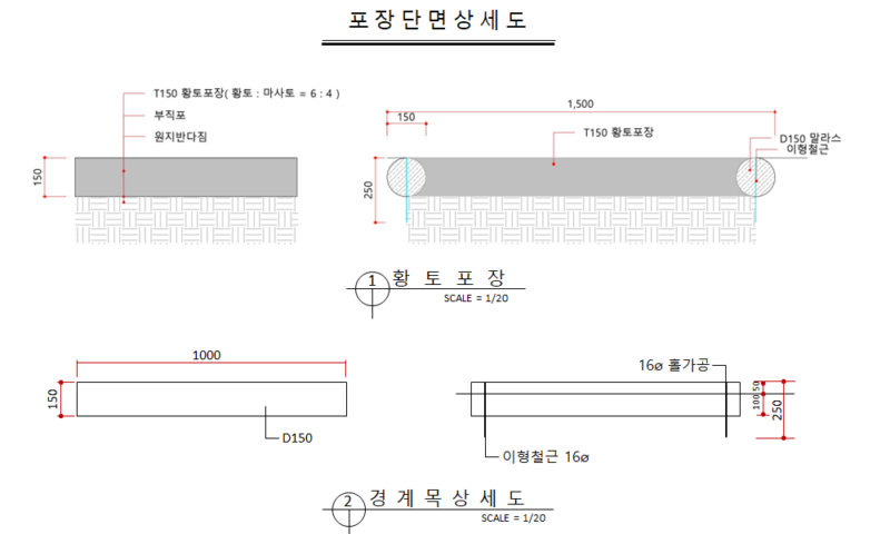 포장다면상세도